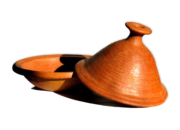 Marokkanische Tajine Tagine Tontopf zum Kochen Mittele Grosse für 6 Personen.